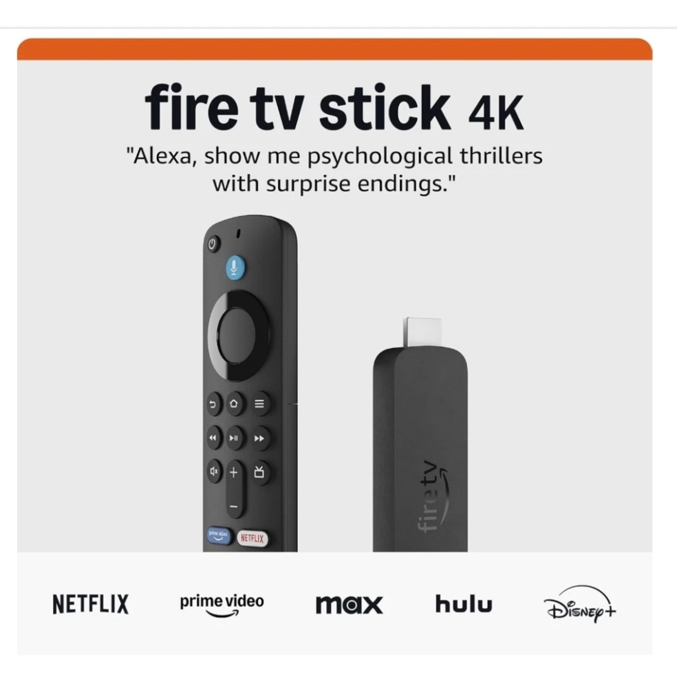 NEW Amazon Fire‎ TV Stick 4K Ultra HD Dolby Vision Wi-Fi 6 Streaming Device